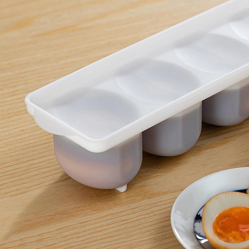 Коробка для приготовления вареных яиц, герметичная коробка для тушеных яиц с отделениями для мягких, средне-твердых вареных яиц, 4 сетки, кухонные гаджеты