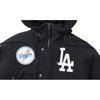 New Era × Alpha Industries Collaboration FW25 MLB Los Angeles Dodgers Pattern Appliqué Embroidered Zipper Logo Letter Woven Jacket 60684019