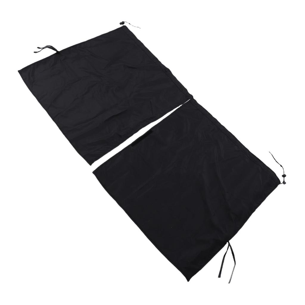 Car Privacy Curtains Removable Auto Window Sunshade Curtain with Adjustable Cord Universal for Sleeping Traveling