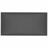 Wall Mounted Headboard Panels 12 pcs Gray 30 x 15 cm Fabric