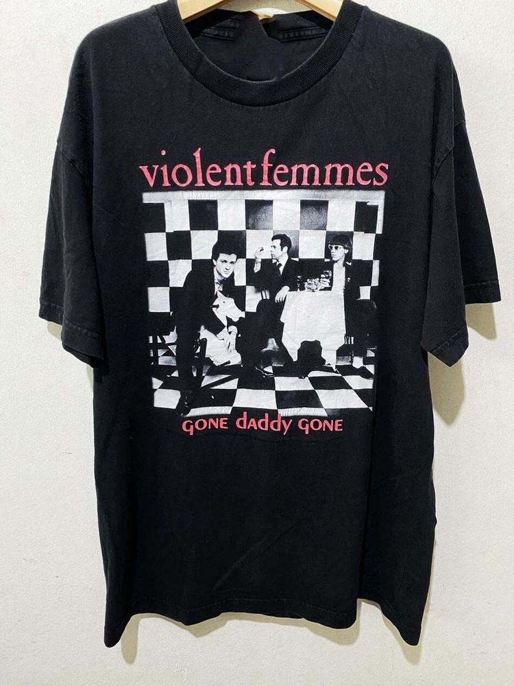 Новая Violent Femmes gone daddy gone Подарок для фанатов Унисекс S-5XL Футболка RS59_108 Унисекс Футболка