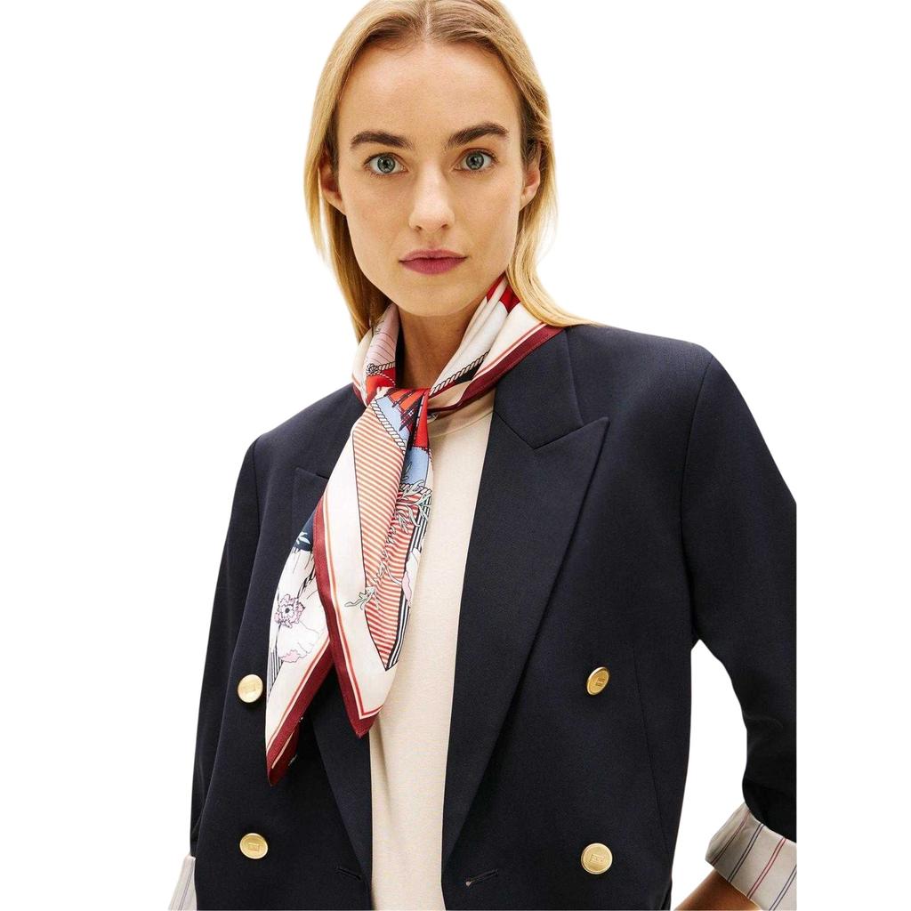 Tommy Hilfiger Floral Silk Scarf