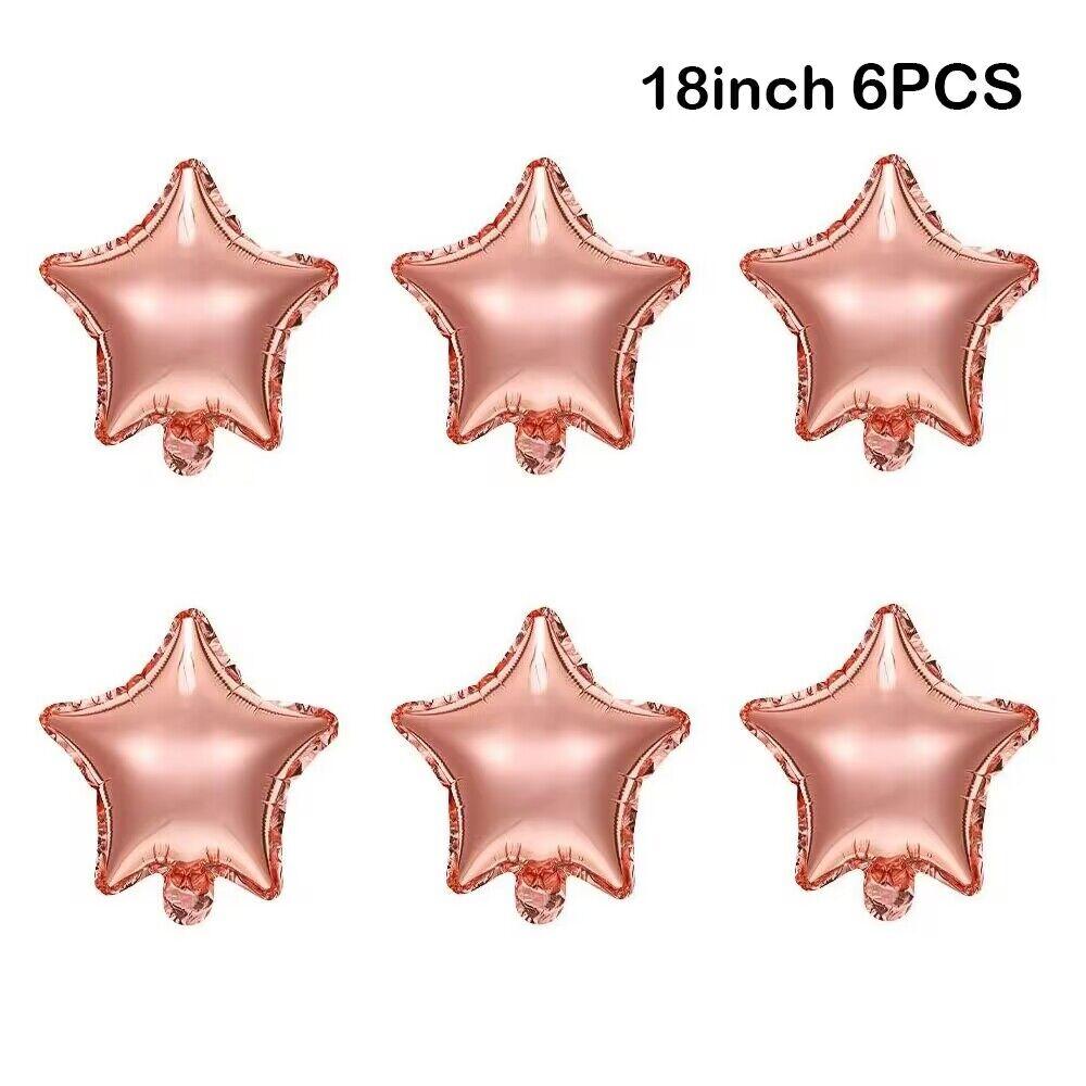 6pcs Christmas Party Candy Cane Foil Balloons Large Size Mini Balloon Christmas Candy Ballon Decoration New Year Xmas Home Decor
