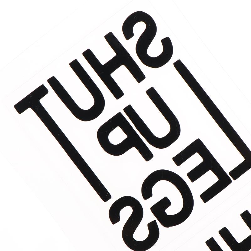 2 шт. Наклейки на верхнюю трубу рамы велосипеда Заткнитесь, ноги Велосипедная наклейка Водонепроницаемая виниловая наклейка Украшение Для аксессуаров для горного велосипеда