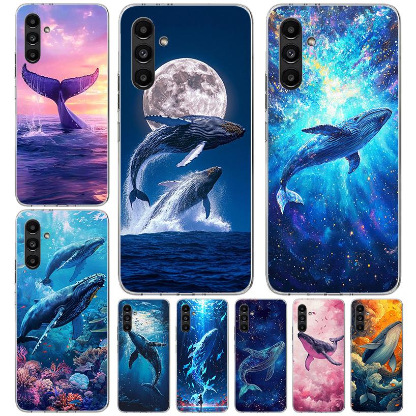 Чехол для телефона 'Морской Гигант - Горбатый Кит' Для Samsung Galaxy A13 A14 A15 A16 A17 A53 A54 A55 A56 A57 A33 A34 A35 A36 A37 A23 A24 A25 A