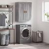 Wall Cabinet Grey Sonoma 69.5 x 34 x 90 cm Particleboard