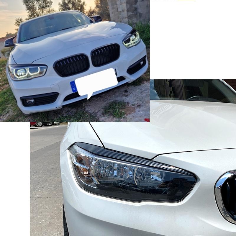 Подходит для аксессуаров BMW 1 серии F20 F21 16i 118i 120i 125i M135i M140i 2015-2019 фара бровь веко крышка декоративная