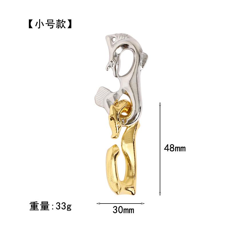 Puzzle Zinc Alloy Intelligence Unlocking Ring Unlocking Set, Nine-Link Educational Toy, Kong Ming Luban Lock Mechanism Box
