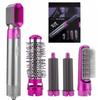 5-in-1 Hot Air Comb Automatic Curling Iron Curling Straight Dual-use Multi-function Hair Styling Comb Electric Blow Drying