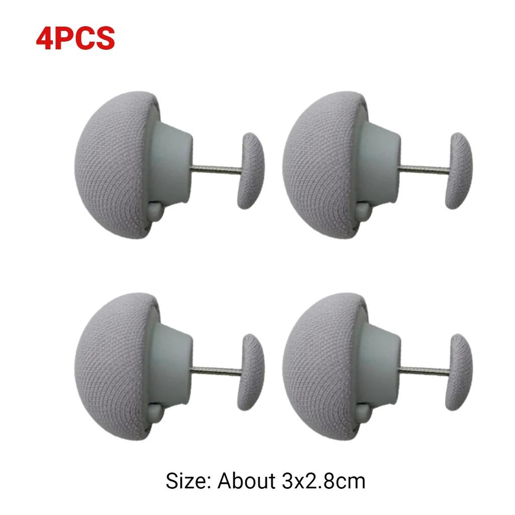 4PCS Duvet Cover Clip Sheet Buckle One Touch Unlock Non-Slip Blanket Holder Quilt Mushroom Clothes Mattress Safety Home Storage