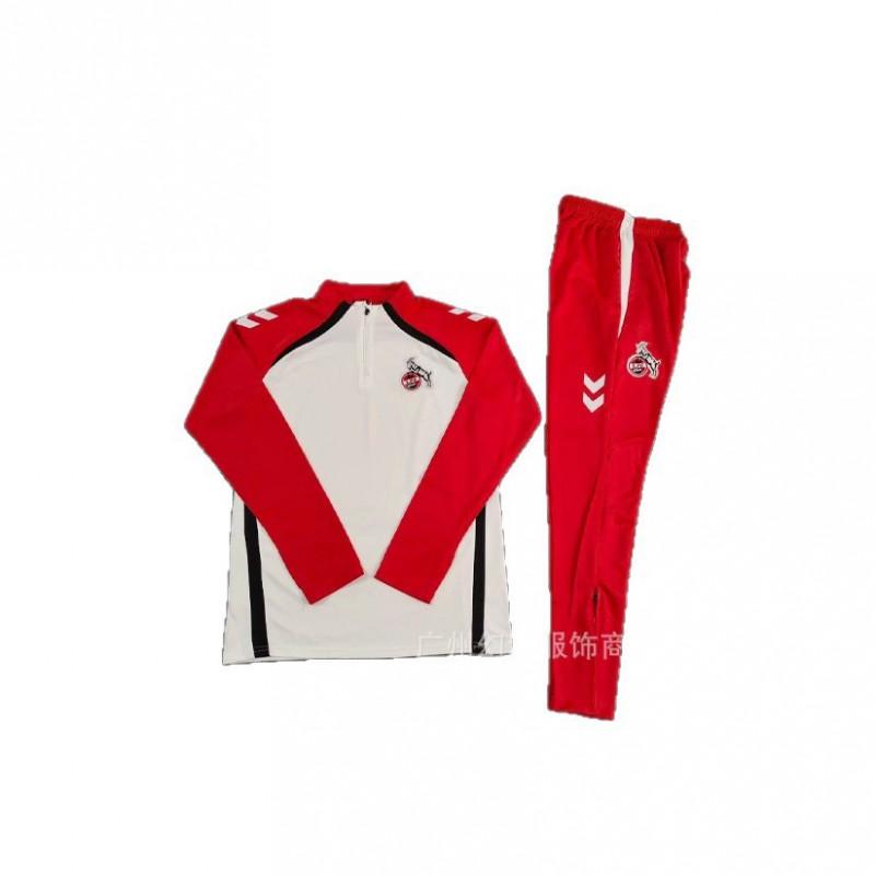 25-26 Long Sleeve Training Suit Set Football Fans - Schalke 04 Roma Middlesbrough Sevilla