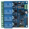 12 В 4-канальное реле Bluetooth Смарт-модуль для мобильного телефона Пульт дистанционного управления для Android