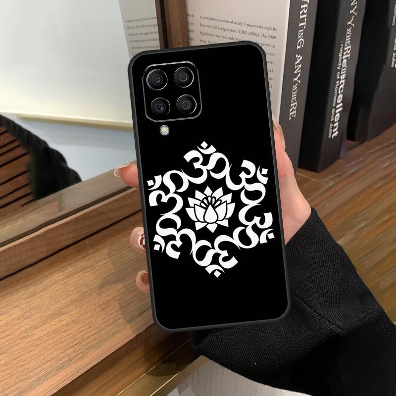 Чехол Будда Ом Хамса Дзен для Samsung Galaxy M32 M52 M12 M22 M13 M23 M33 M53 M14 M34 M54 M31 M51 M20 M31s M30s