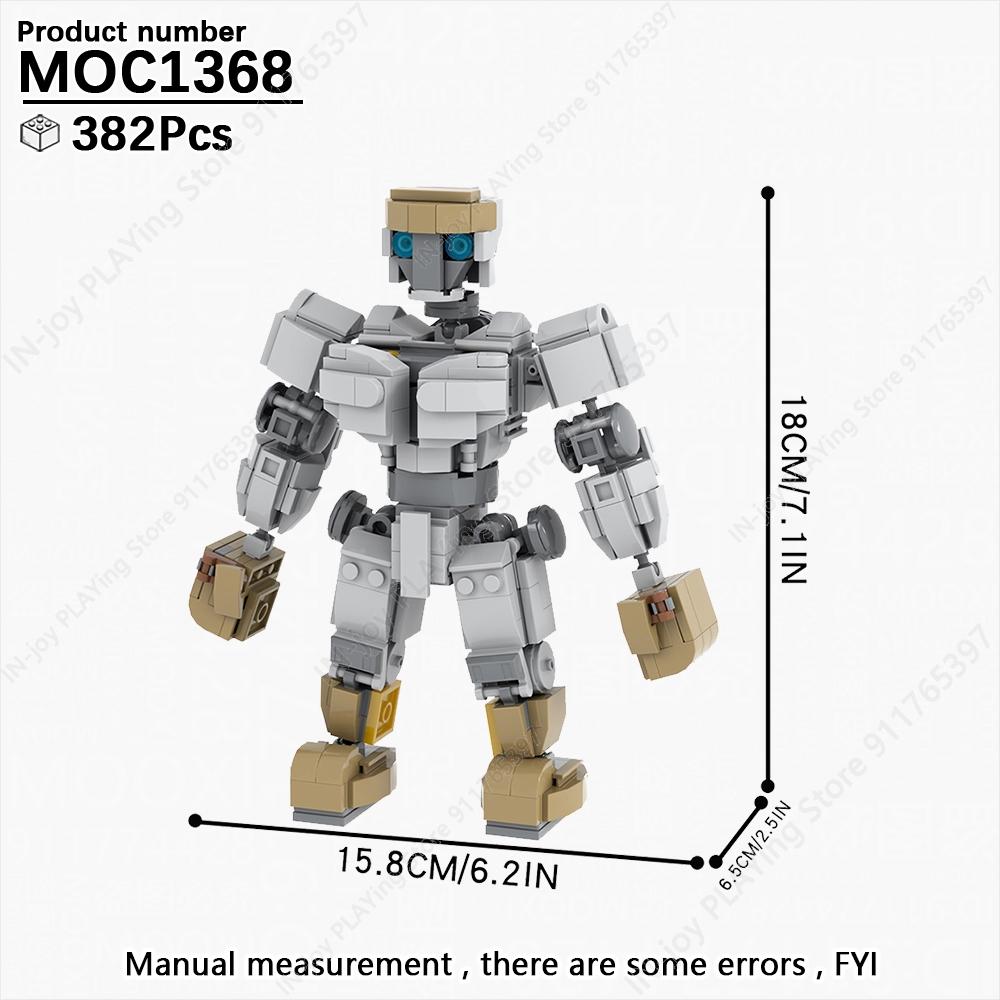 MOOXI Модель Робота Меха Танка из Фильма и Игры MOC Кирпичи Творческий DIY Сборные Строительные Блоки Совместимые с Игрушками из Коллекции Фигурок