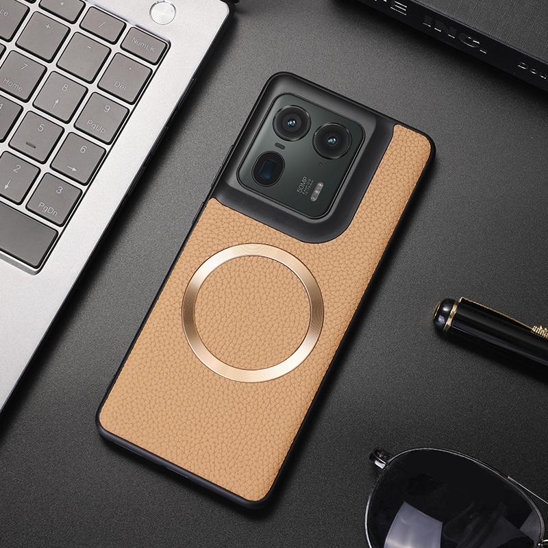 Для Motorola Moto edge 50 Ultra Чехол Роскошный ПУ Магнитный Беспроводная Зарядка Защитный Задний Чехол Для Moto edge 50 Pro Fusion Корпус