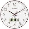 Настенные часы Timess с радиоуправлением, термометром и календарем