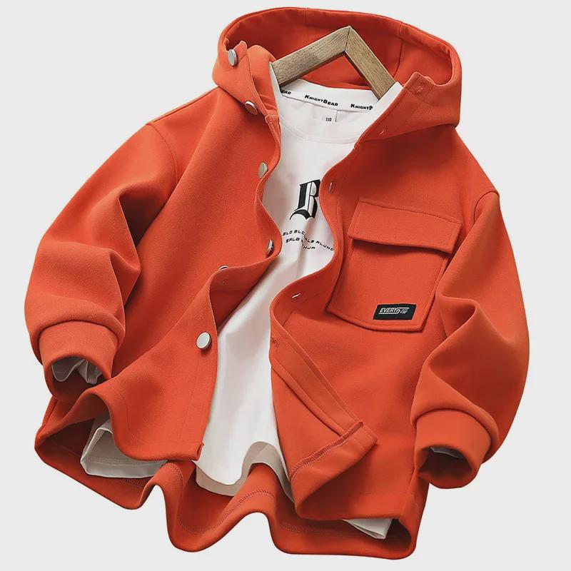 Kids' Hooded Jackets 2024: Spring & Autumn Korean Style for Boys & Girls
