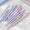 4/5/6/7/set Ins Simplicity Gel Pen Korean Solid Color 0.5MM Black Cute Pens Lovely Stationery Pens School Student/Office Supplies