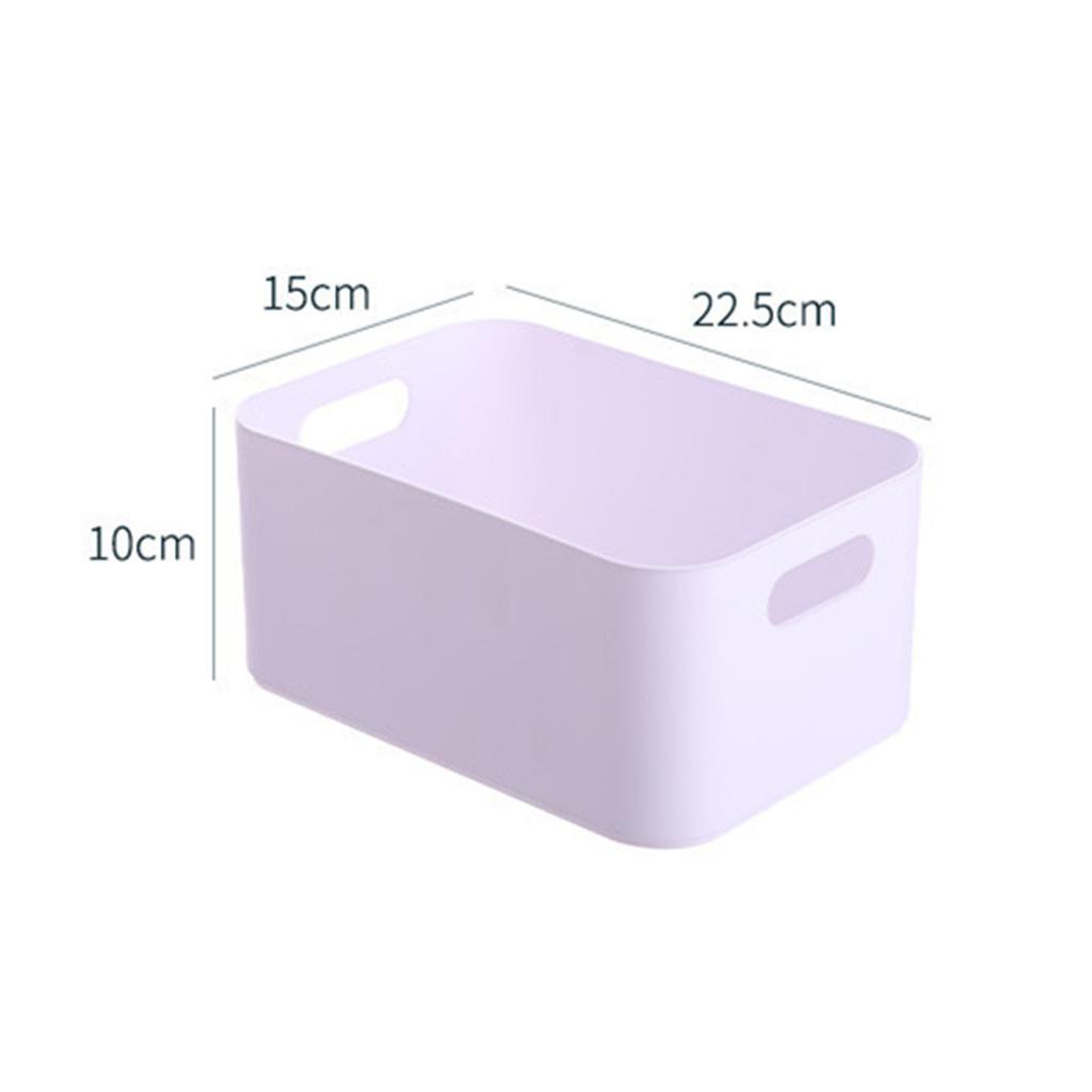 Plastic Storage Basket Cosmetic Storage Basket Sundries Snack Storage Box