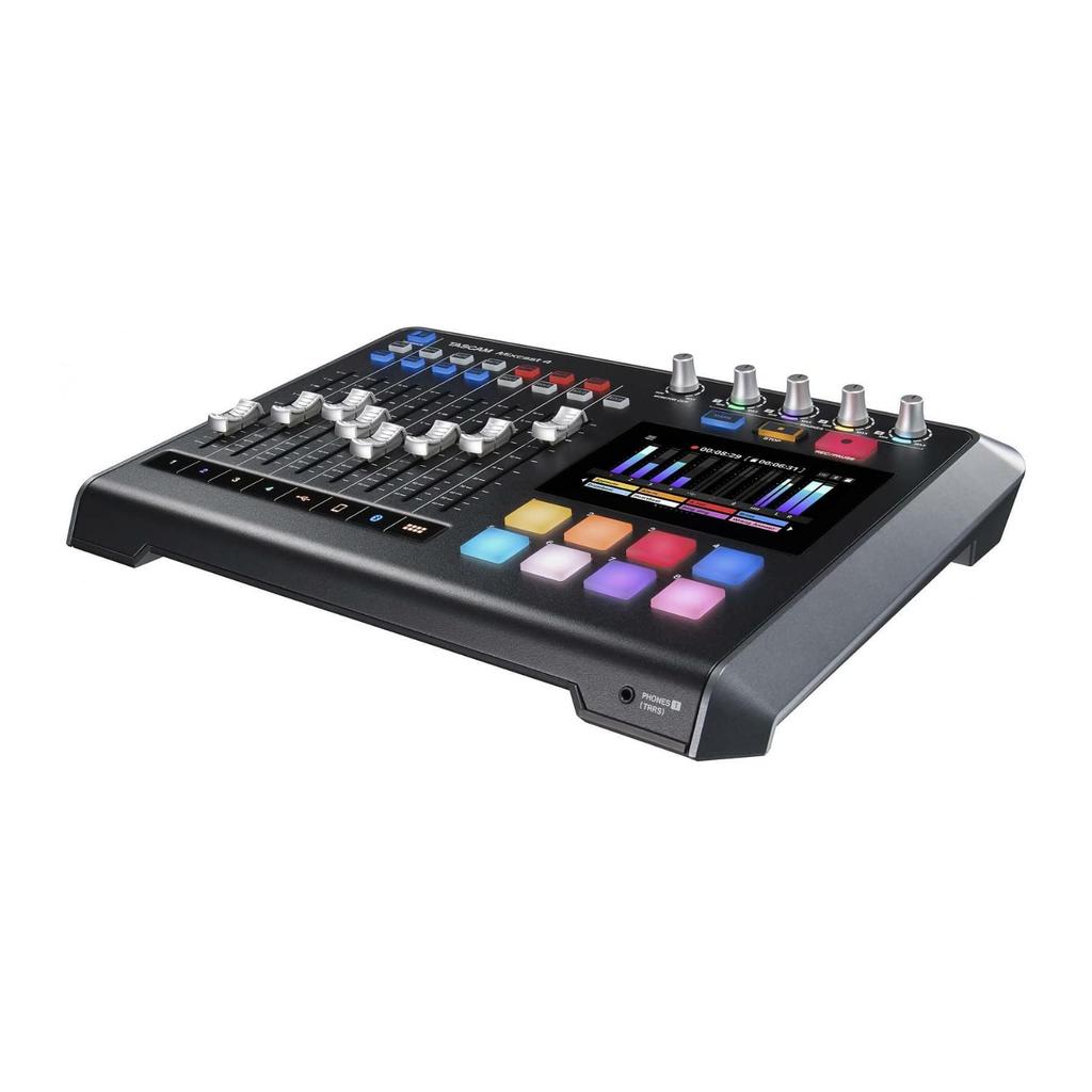 TASCAM Mixcast 4 Аудиоинтерфейс/Рабочая станция для подкастинга/USB