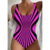 2024 New One Piece High Waisted Sexy Swimsuit Women's Thin and Conservative Large Size Swimsuit Beach Seaside Swimwear Bikini