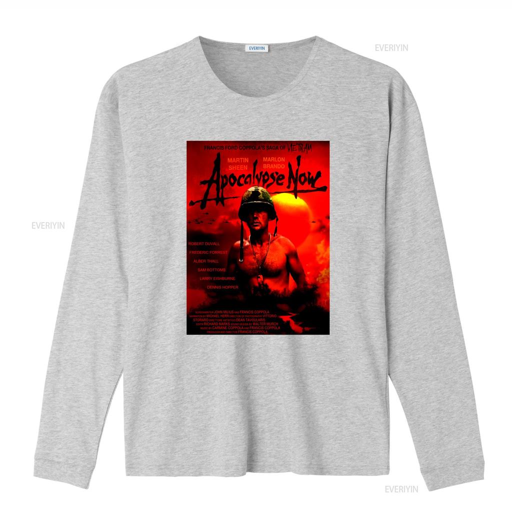 Apocalypse Now V33 Movie Poster Print Mens T Shirt Available in Sizes S 5XL vintage Washed Stylish fashion graphic Versatile