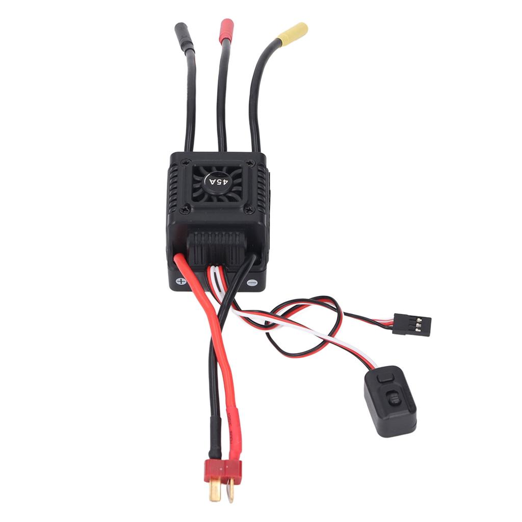 Brushless RC ESC Water Proof Electronic Speed Controller T Plug 2 To 3S for 1 10 1 12 1 14 1 16 RC Car Brushless Motor