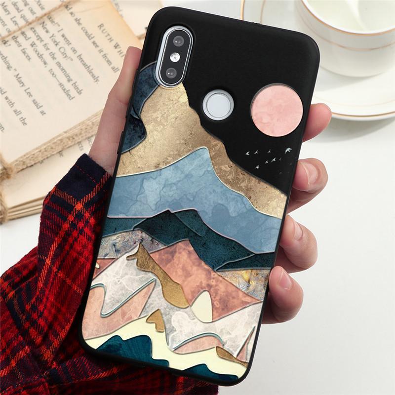 Модный чехол с 3D-тиснением для Xiaomi Redmi Note 8T 10 8 9 Pro s 5 6 7 9C Mi 11 10 A3 9 SE 10T Lite 9T Poco X3 NFC M3 чехол из ТПУ