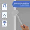 2 шт. Эргономичный набор угловых шпателей из нержавеющей стали Угловые элементы для стен Гипсокартон Штукатурка Отделка Строительство
