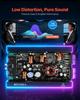 VEVOR Car Audio Amplifier, 4-Channel Bridgeable Car Amplifier, Multichannel Class D Stereo Amp, Max. 4 x 500W at 4 Ohms / 4 x 1000W at 2 Ohms