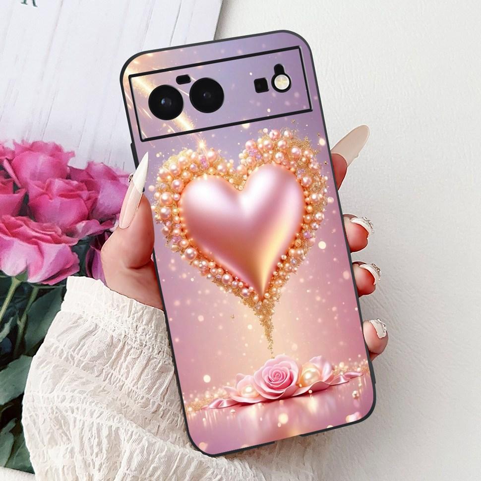 For Google Pixel 6 Case Cute Animals Soft Silicone Phone Cases For Google Pixel 6 Pixel6 Coque Ultra-thin TPU Back Cover Housing