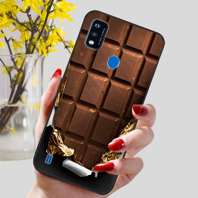 For ZTE Blade A51 Case Lovely TPU Silicone Soft Phone Cover for ZTE Blade A51 / A71 Protect Bumper Cover On BladeA51 A 51 Cute