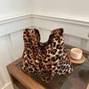 Simple And Large-Capacity Tote Bag, Leopard Print Work Commuter Bag, Fashionable Shoulder Messenger Bag.
