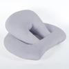 Rebound with Hollow Design Portable Nap Sleeping Face Pillow Foam Slow for Down Sleeper Back Support,Home Sleeping Pillow