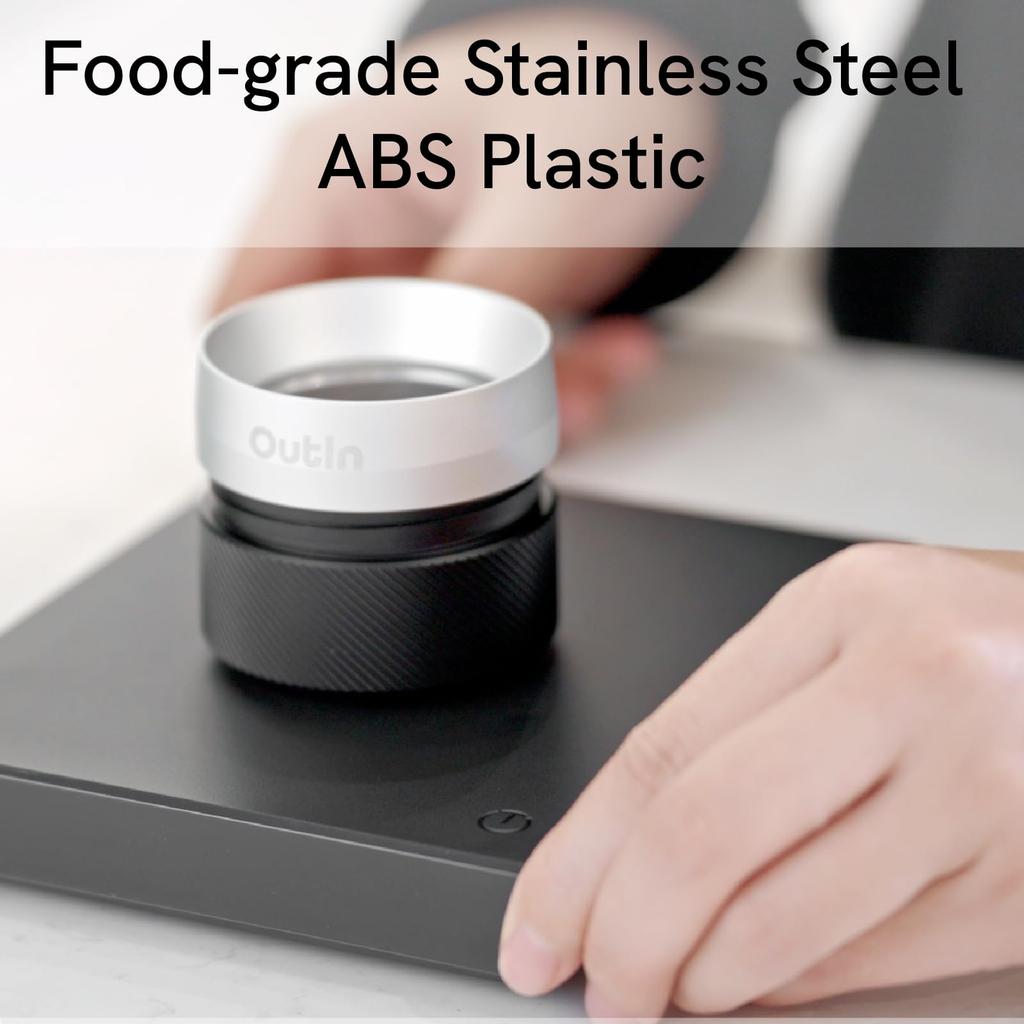 OutIn Nano Espresso Accessory Kit, Basket Plus, Double Shot.