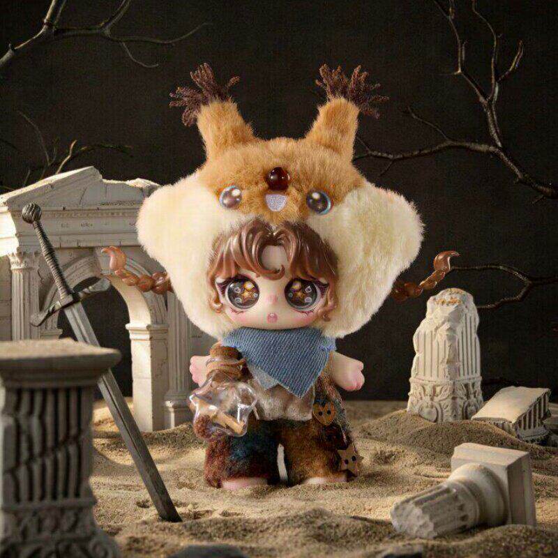 Eos Plush Blind Box Lost Edge Series Cute Trendy Doll Keychain Pendant Collectible Ornament Gift For Female Adult Fans