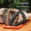 Lightweight Medium Tactical Outdoor Climbing Bag with Quick Hook Keychain D-Buckle
