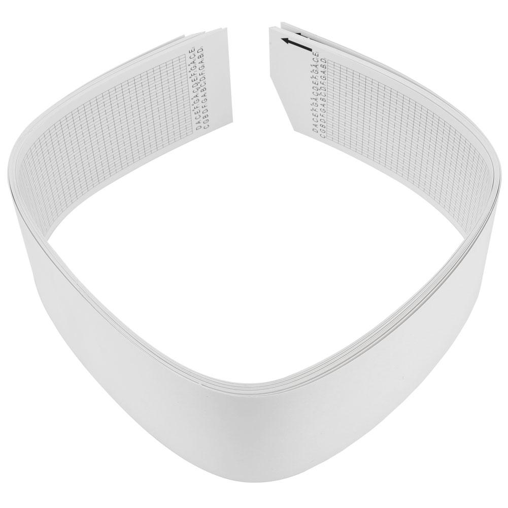 10pcs Set Blank Paper Tape Strip For 30 Note DIY Hand Crank Music Box