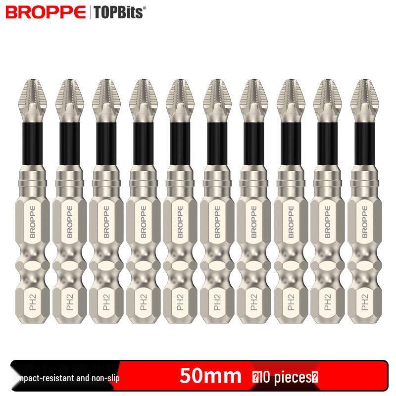 Ударопрочный Магнитный Противоскользящий Набор Бит для Электрической Отвертки и Ударного Гайковерта