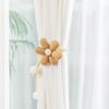 (2-pcs) Cute Style Three-dimensional Flower Buckle Curtain Strap Home Bedroom Curtain Tiebacks