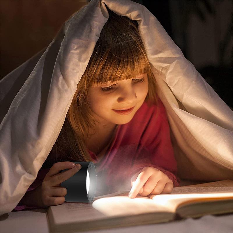 360° Rotating LED Wall Light: Rechargeable, Portable Touch-Control for Bedside Reading & Magnetic Cabinet Use.