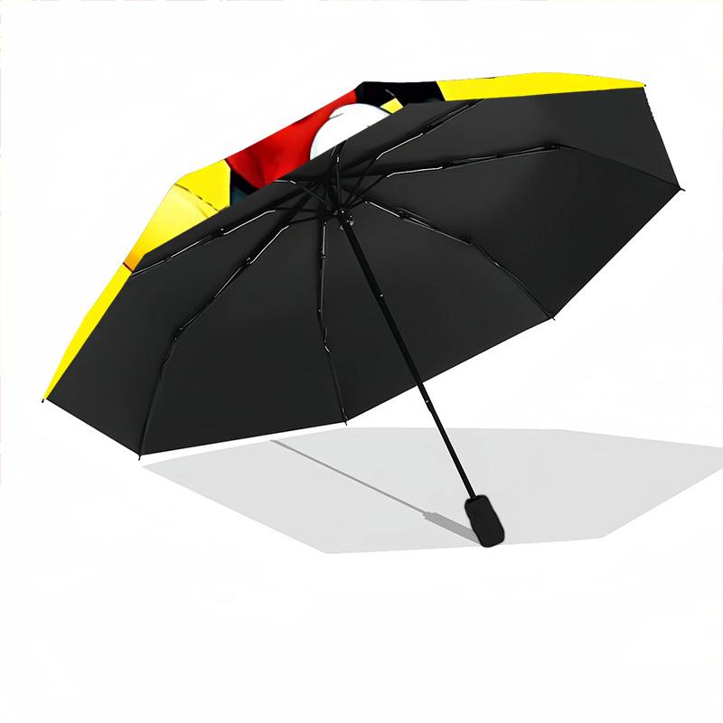 1pc Mickey Minnie Open/Close Folding Umbrella - Raining Gear for Travel Umbrella, All- Portable Umbrella for & Men 8-Rib yy251229031