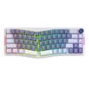 AKS068 Gaming Keyboard, Alice Layout, 68 Anti-Ghosting Keys, Gasket Construction, Hot-Swappable Ergonomic Design, South-Facing RGB Backlighting,