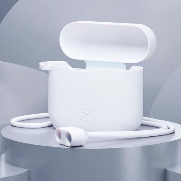 Etui 3Mk Silicone Earphones Case Do Airpods 3Rd Gen, Białe