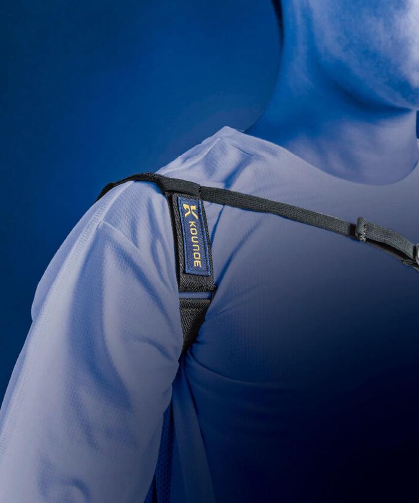 Корректор плечевого сустава Kounoe Kounoe Черный KZ4SBL11U (КОУНОЭ) Ремень, Поддержка, Теория, (БК00), Большой,