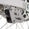ZETA Racing SEROW250 '05-20 TRICKER '04-18 Durable Chain Guide, Titanium Color Chain, Shedding Prevention,