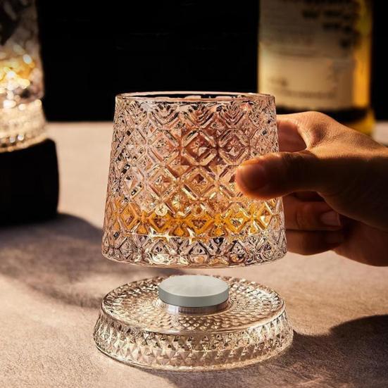 Вращающийся на 360 градусов винный бокал 280 мл Поворотный стакан для виски с подставкой Бессвинцовый стакан для снятия стресса и ароматизации Уникальный подарок на день рождения