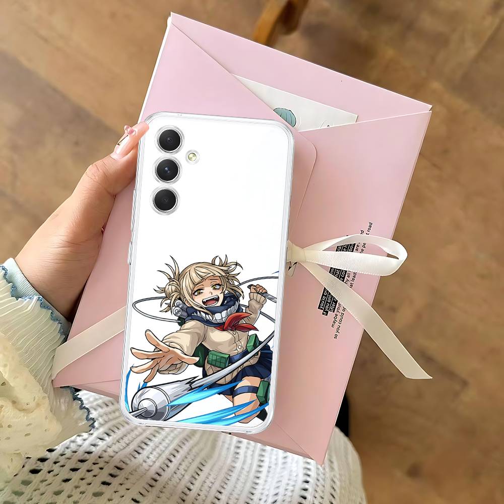 H-Himiko T-Toga HD Прозрачный Чехол Для Телефона Для Samsung Galaxy A52,A12,A51,S24,S23,S22ULTRA,S21 Edge,S20LITE,Plus,U