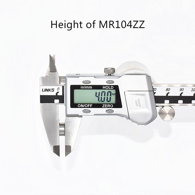 Mr104zz подшипник 10шт 4*10*4(мм)