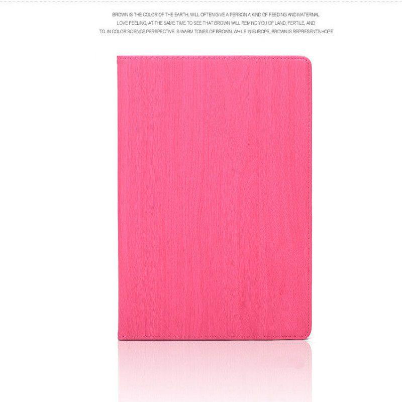 Premium Wood Grain Smart Wake Sleep Stand Flip Case Cover For Apple Ipad 2/3/4 Air Mini With Timeless Retro Design